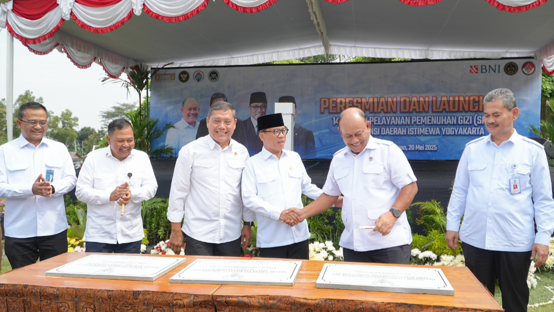 BGN Simeulue Bersama Kemendes PDT Launching 14 SPPG Di Provinsi Daerah Istimewa Yogyakarta