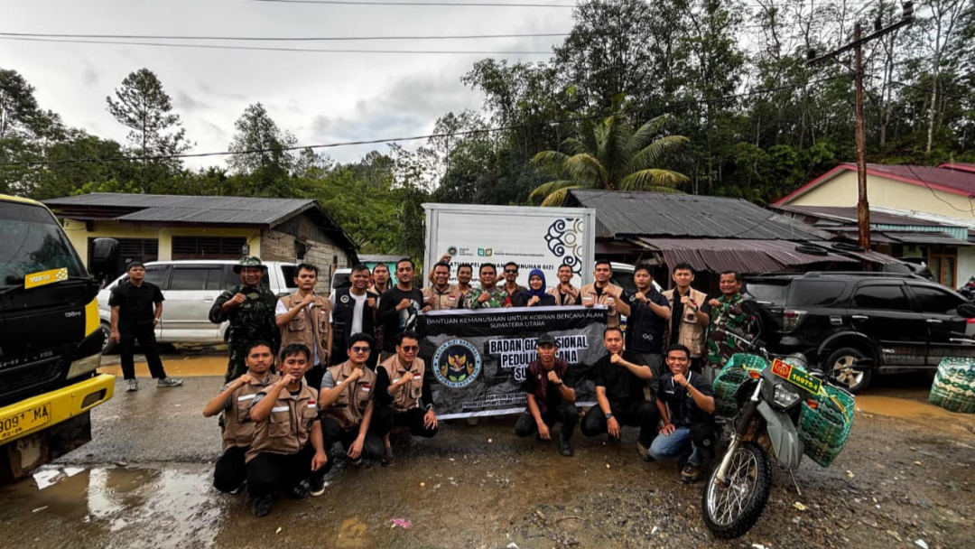 BGN Simeulue Acungi Jempol Aksi Mandiri SPPI Sumut Bantu Korban Bencana