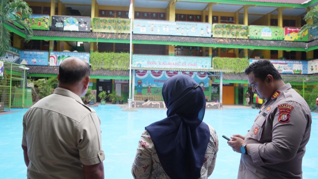 BGN Simeulue Dampingi Pemulihan Psikologis Siswa SDN 01 Kalibaru